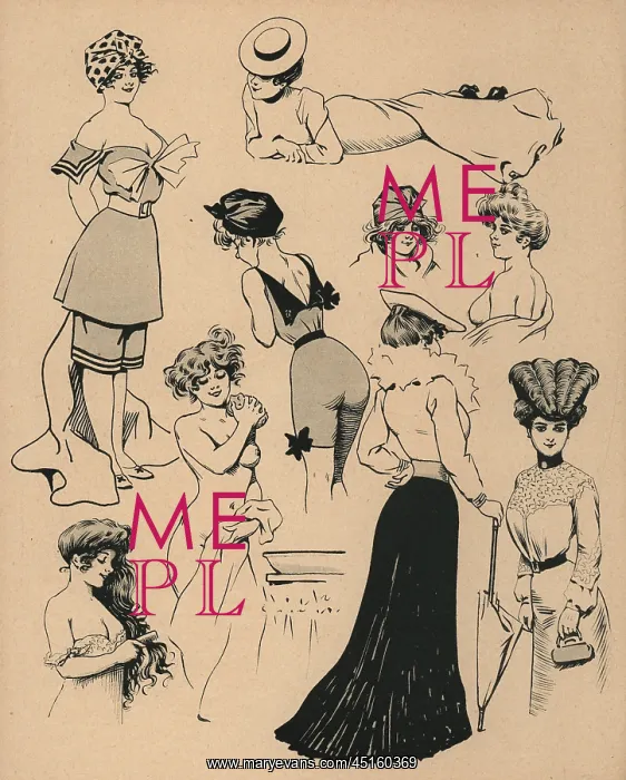 : Sketch Studies Of Women : Sketch Studies Of Women