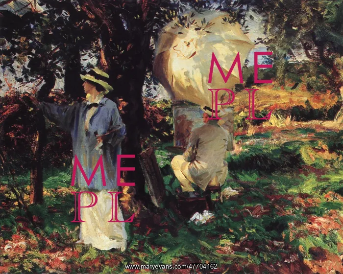 : The Sketchers, by John Singer Sargent : The Sketchers, by John Singer Sargent