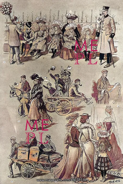 : Sketches during the Coronation 1902 : Sketches during the Coronation 1902