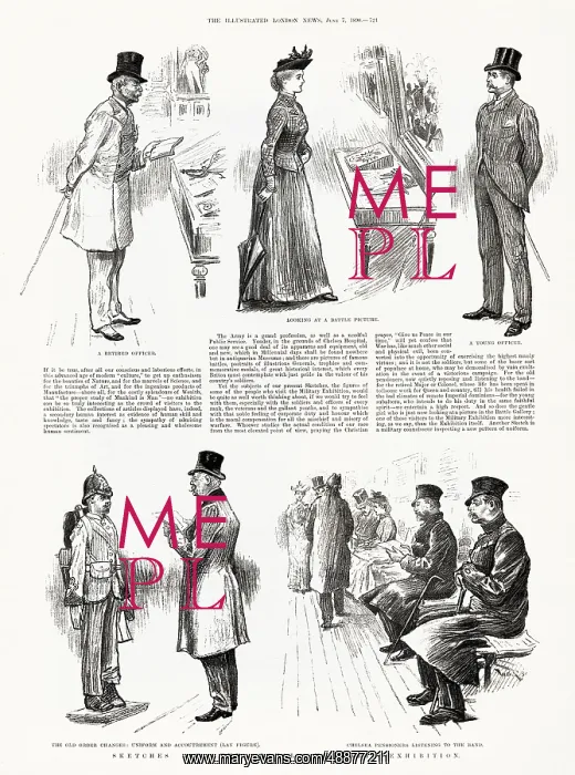  : Sketches at the Royal Military Exhibition