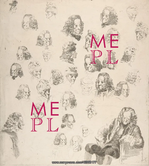 : Sketches of Voltaire at Age Eighty-One, 1775 : Sketches of Voltaire at Age Eighty-One, 1775