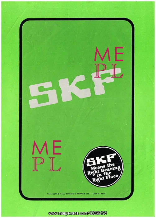  : SKF Bearings
