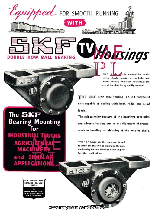 : SKF Bearings & Control Pulleys For Aircraft : SKF Bearings & Control Pulleys For Aircraft