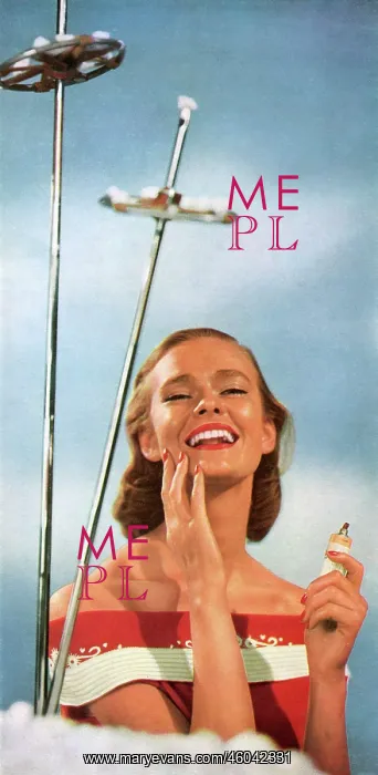 : Ski beauty care, 1953 : Ski beauty care, 1953
