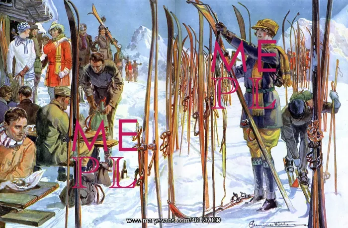 : The Ski Forest by Fleming Williams : The Ski Forest by Fleming Williams