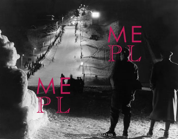 : Ski jump in Garmisch-Partenkirchen, 1936 : Ski jump in Garmisch-Partenkirchen, 1936