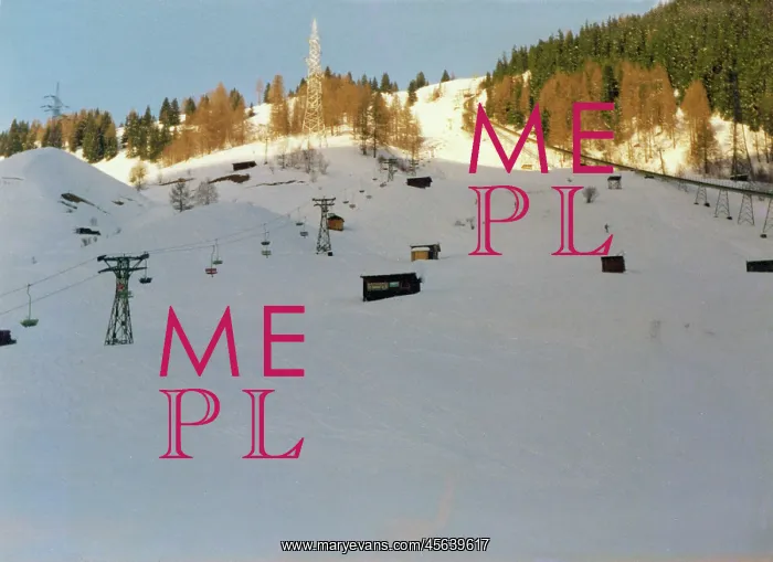 : Ski slope in Obergurl, Austria : Ski slope in Obergurl, Austria