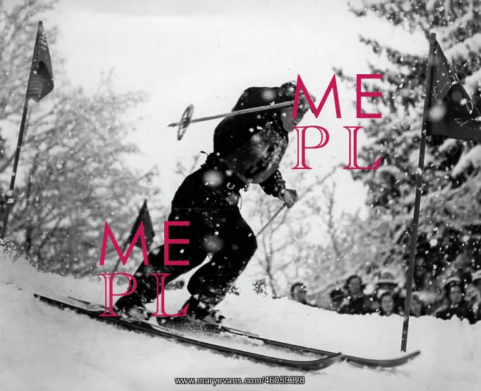 : Skier Christl Cranz : Skier Christl Cranz