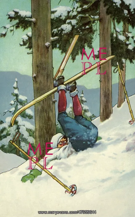  : Skier Falling