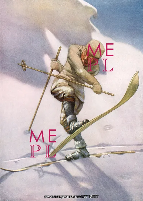  : Skier Tries to Turn