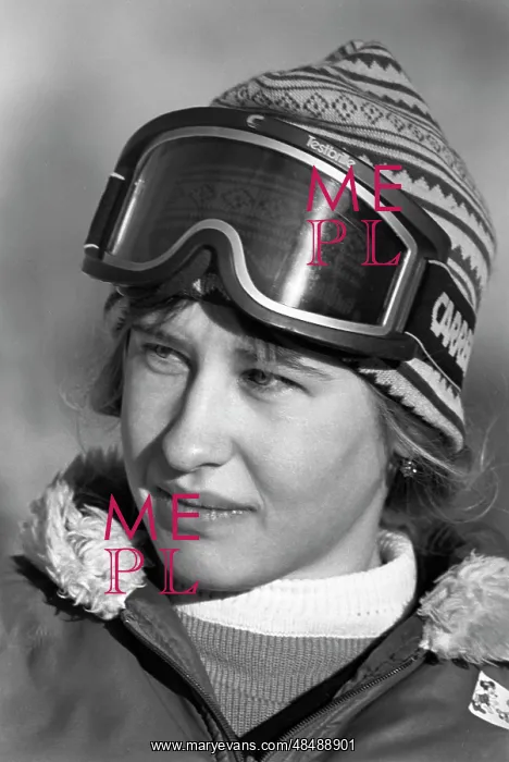 : Skier Vladimir Sidorenko : Skier Vladimir Sidorenko