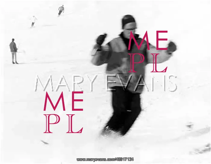  : SKIER. A skier zooms down the slopes