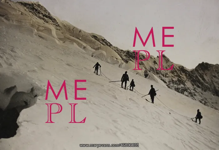 : Skiers on the Krimmler Kees : Skiers on the Krimmler Kees