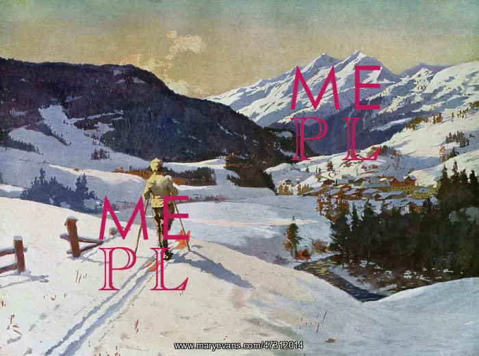 : SKIING IN TYROL 1909 : SKIING IN TYROL 1909