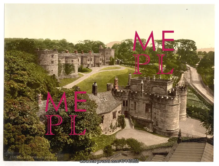 : Skipton Castle, Yorkshire, England : Skipton Castle, Yorkshire, England