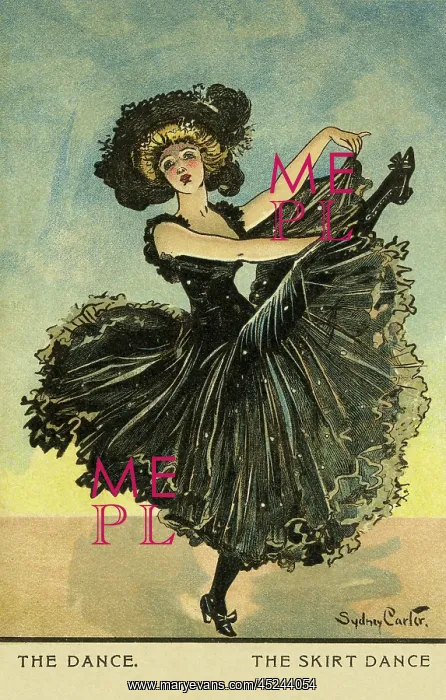 : The skirt dance : The skirt dance