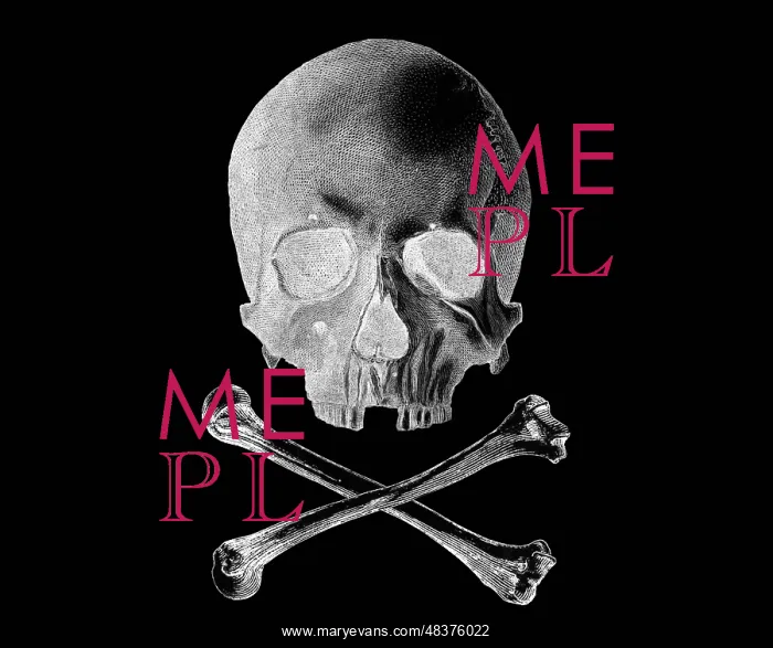 : Skull and Crossbones - Inverted : Skull and Crossbones - Inverted