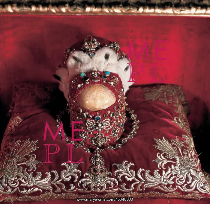 : Skull of Duke Leopold III. (The Saint) : Skull of Duke Leopold III. (The Saint)