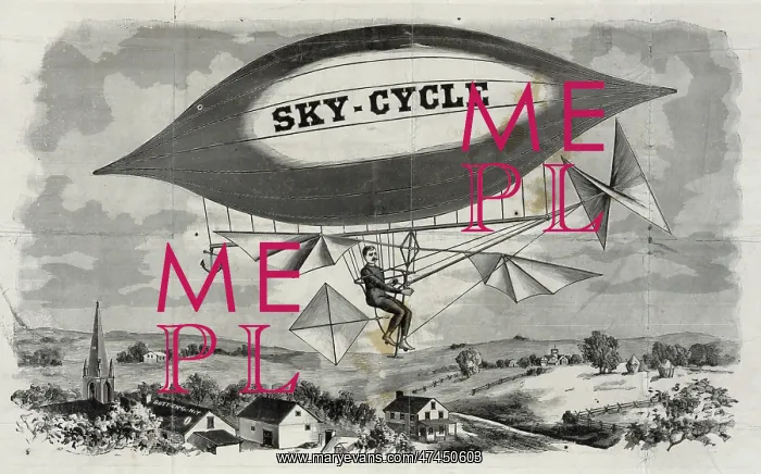  : Sky-cycle. Date c1892 Aug. 15