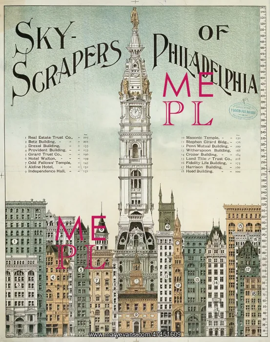 : Sky-scrapers of Philadelphia : Sky-scrapers of Philadelphia
