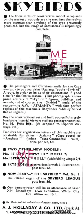 : Skybirds Model Percival Gull : Skybirds Model Percival Gull
