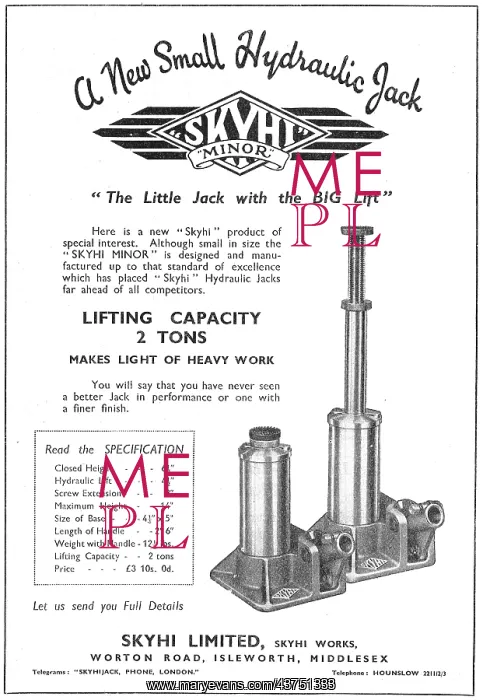  : Skyhi Aircraft Jacks