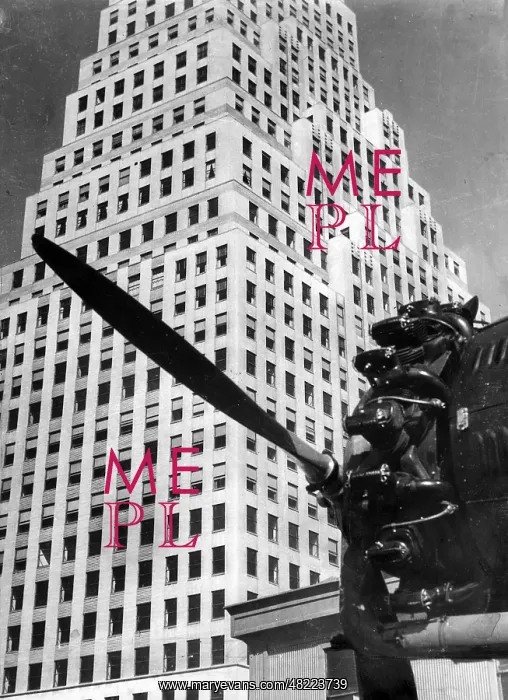 : Skyscraper in New York around 1930 : Skyscraper in New York around 1930