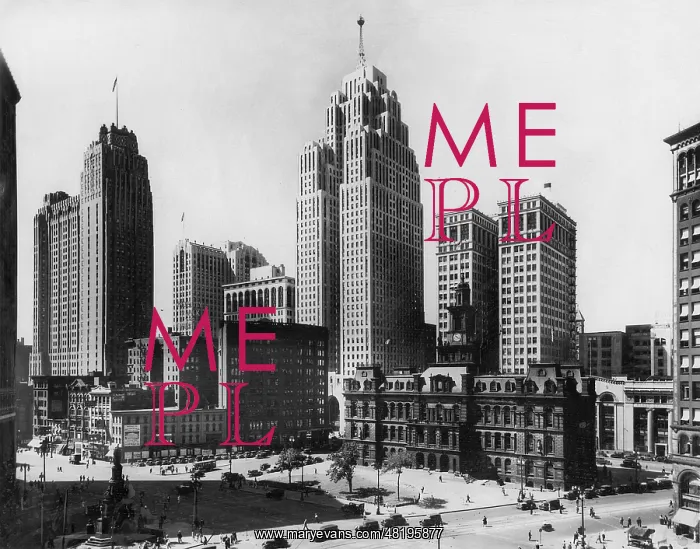 : Skyscrapers in New York, 1931 : Skyscrapers in New York, 1931