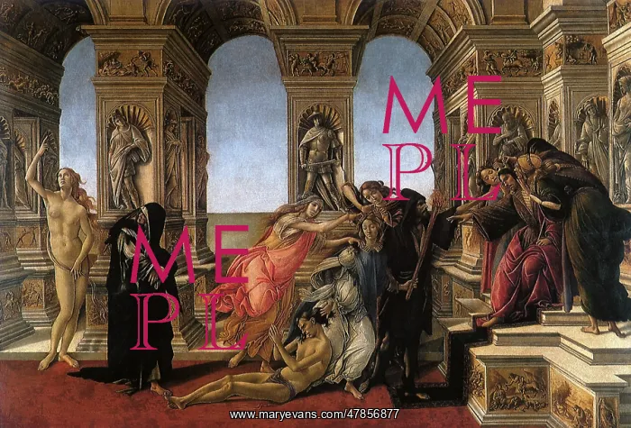 : Slander, by Botticelli : Slander, by Botticelli