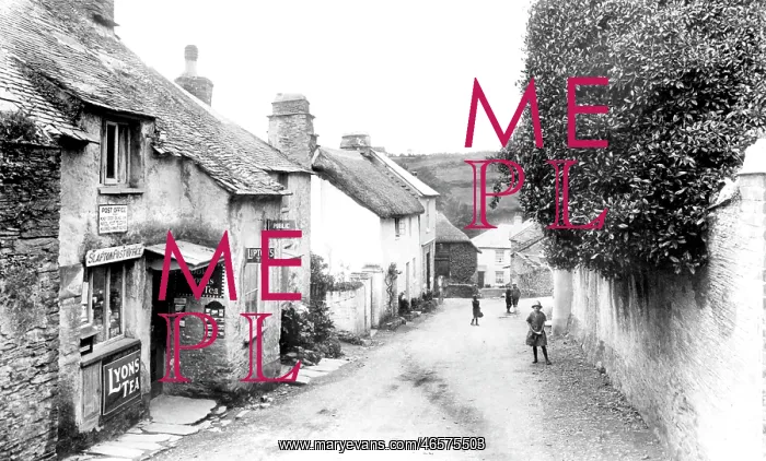  : Slapton, Post Office 1925