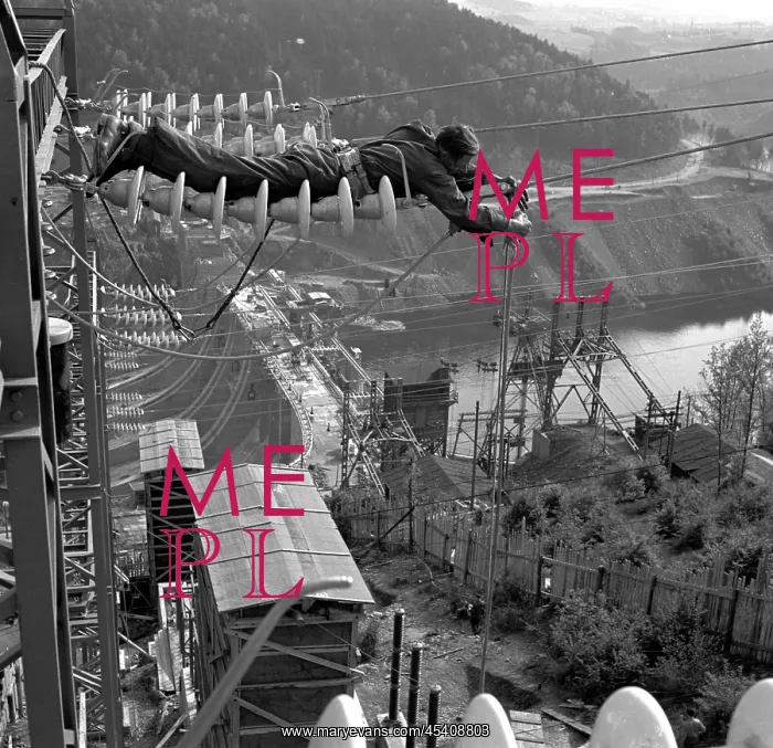 : Slapy dam - Vltava - construction : Slapy dam - Vltava - construction
