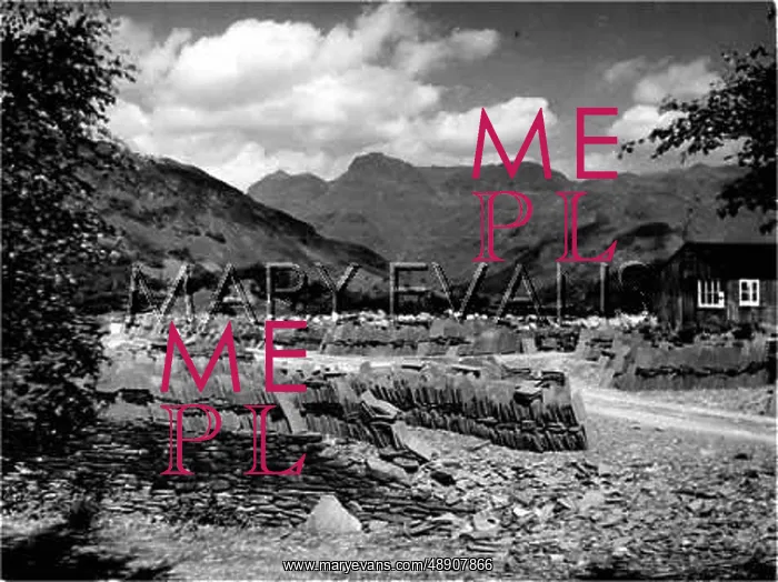 : SLATE QUARRY 1930S : SLATE QUARRY 1930S
