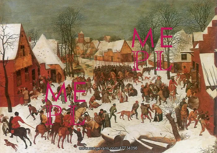 : The Slaughter of the Innocents, by Bruegel : The Slaughter of the Innocents, by Bruegel