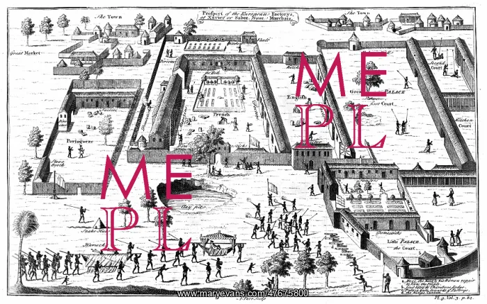 : Slave Compound, Gulf of Guinea, 1746 : Slave Compound, Gulf of Guinea, 1746