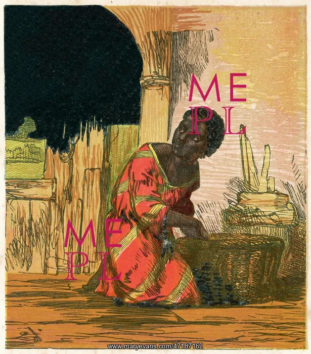 : SLAVE GIRL IN USA / 1867 : SLAVE GIRL IN USA / 1867