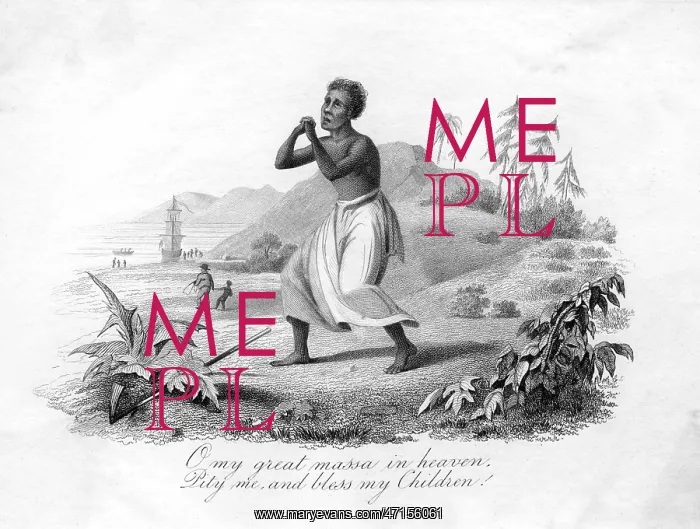 : Slave praying in the West Indies : Slave praying in the West Indies