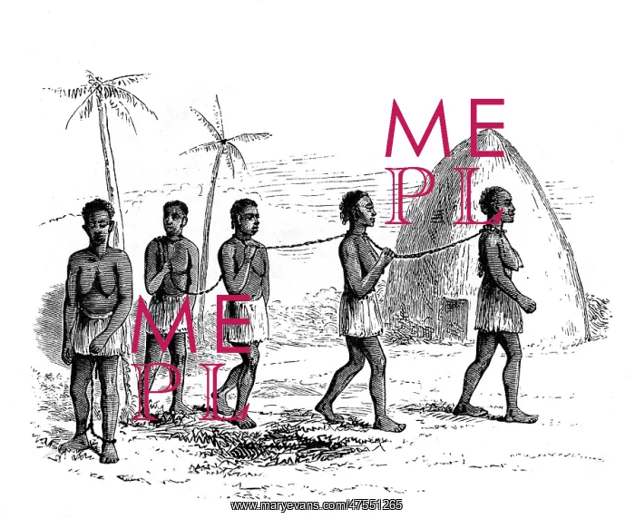 : Slavery in central Africa: fettering of slaves : Slavery in central Africa: fettering of slaves