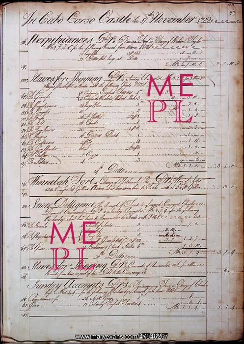  : Slavery records