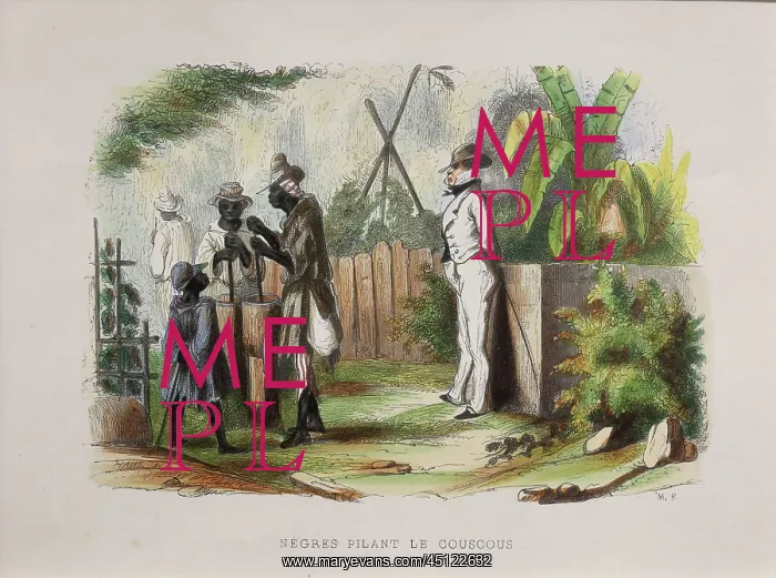 : Slaves working, Musee d'Aquitaine, Bordeaux, Aquitaine : Slaves working, Musee d'Aquitaine, Bordeaux, Aquitaine