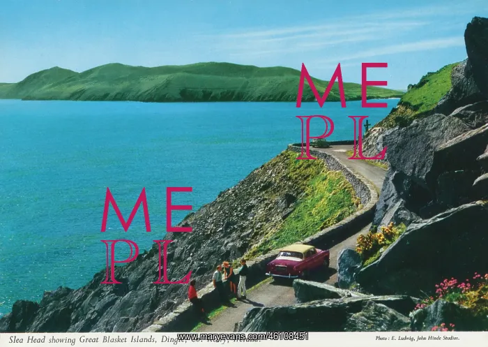 : Slea Head, Great Blasket Islands, Dingle, County Kerry : Slea Head, Great Blasket Islands, Dingle, County Kerry