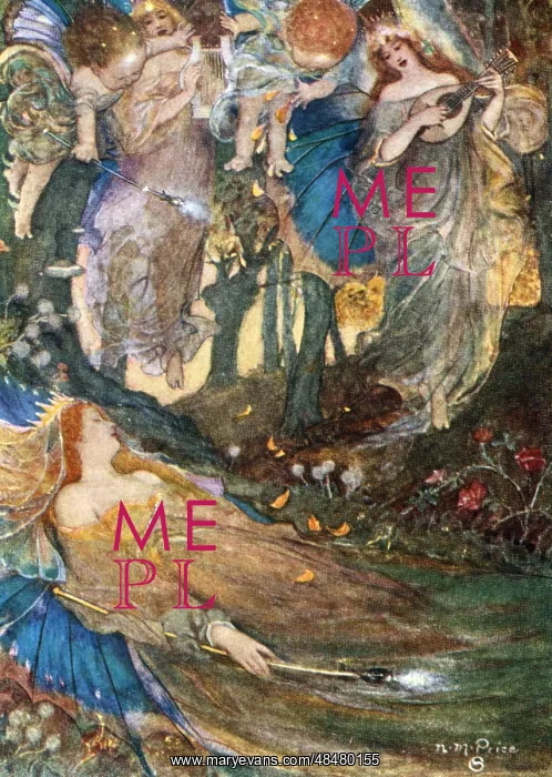 : The sleep of Titania, Queen of the Fairies. Mid-nineteenth : The sleep of Titania, Queen of the Fairies. Mid-nineteenth