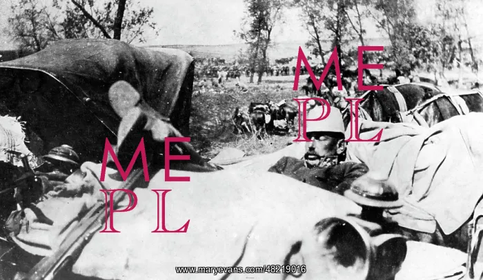: Sleeping Austro-Hungarian General, 1917 : Sleeping Austro-Hungarian General, 1917