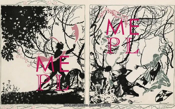: Sleeping Beauty by Arthur Rackham : Sleeping Beauty by Arthur Rackham