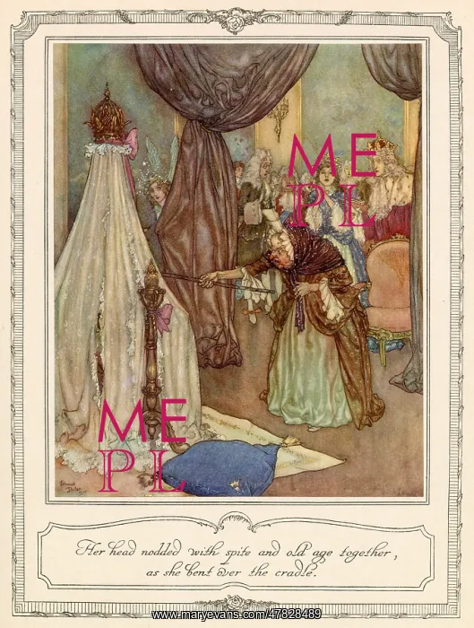 : Sleeping Beauty - Edmund Dulac : Sleeping Beauty - Edmund Dulac