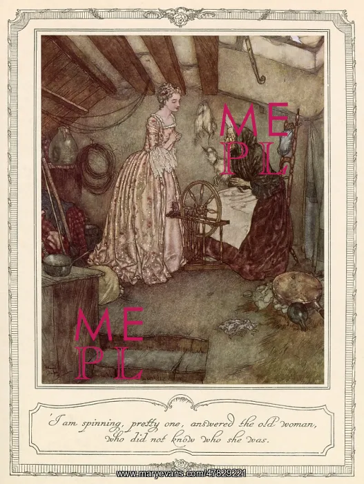 : Sleeping Beauty - Edmund Dulac : Sleeping Beauty - Edmund Dulac