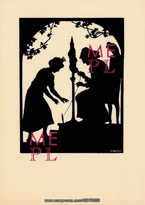 : The Sleeping Beauty in silhouette : The Sleeping Beauty in silhouette