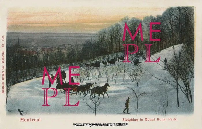  : Sleighing at Montreal