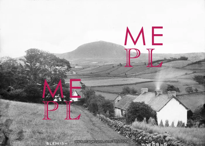 : Slemish - a view of the mountain in the distance : Slemish - a view of the mountain in the distance