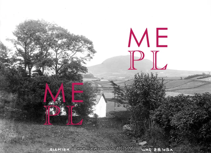 : Slemish - a view of the mountain in the distance : Slemish - a view of the mountain in the distance