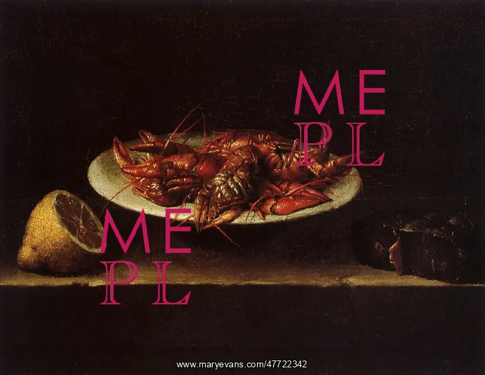 : Sliced Lemon and Crayfish : Sliced Lemon and Crayfish